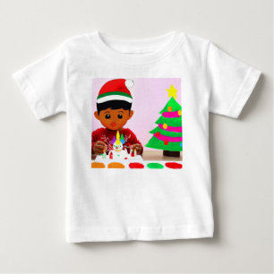 Christmas Birthday 4 Baby T-Shirt