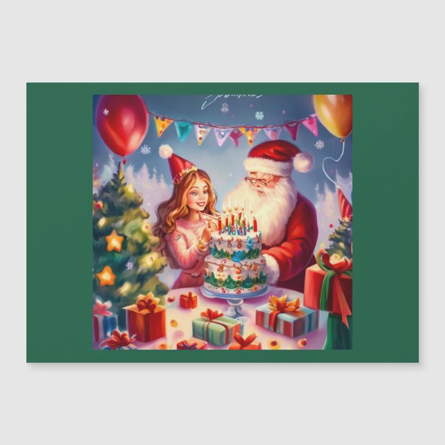 Christmas Birthday 8 (Front)