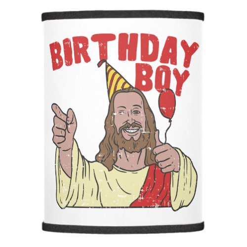 Christmas Birthday Boy Funny Jesus Religion Christ Lamp Shade