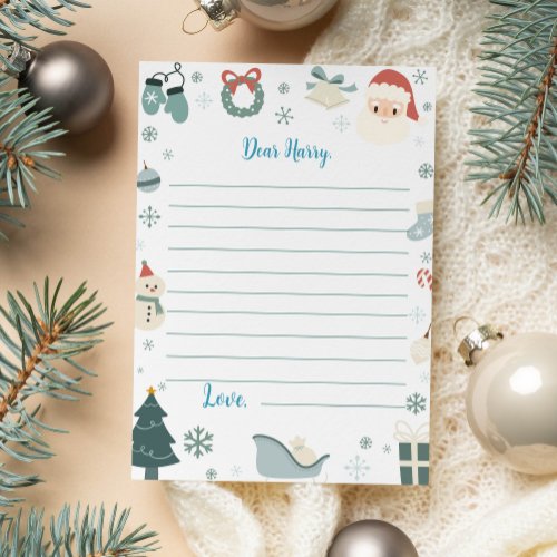 Christmas Birthday Capsule Note Message Card