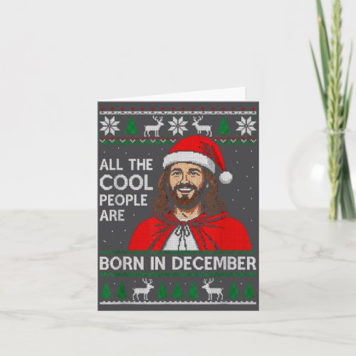 Christmas Birthday Humor Funny Jesus Born In Decem