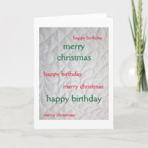 Christmas Birthday Quilted 2