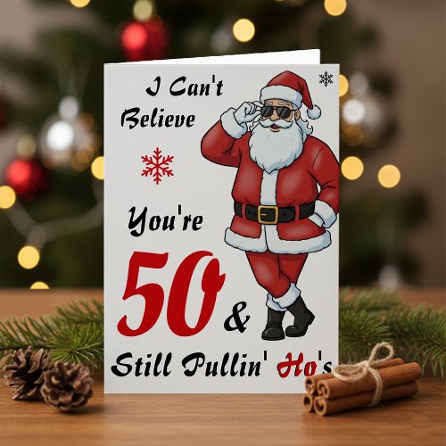 Christmas Birthday Santa Claus Sunglasses Funny