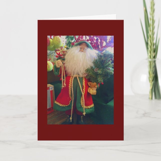 **CHRISTMAS BIRTHDAY**-TIME TO "CELEBRATE YOU!" HOLIDAY CARD (Front)
