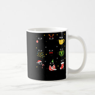 Christmas Black Cats Merry Christmas Cute Holiday Coffee Mug