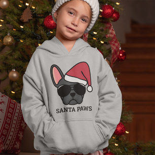Christmas Black French Bulldog Hoodie