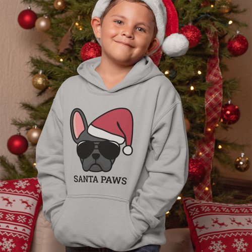 Christmas Black French Bulldog Hoodie