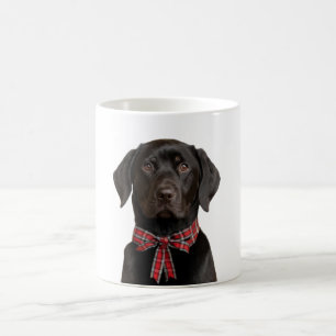 Christmas Black Lab Holiday Dog Coffee Mug