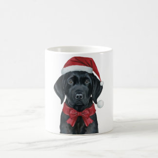  Christmas Black Lab Holiday Dog  Coffee Mug