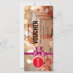 Christmas Blank Gift Certificates Cards Vouchers