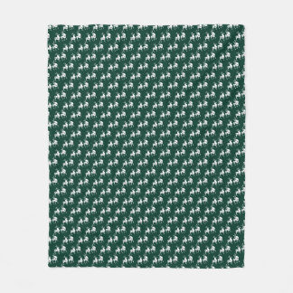 Christmas Blanket Holiday Reindeer Fleece Blanket