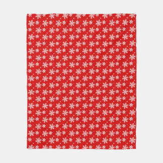 Christmas Blanket Holiday Snowflake Fleece Blanket