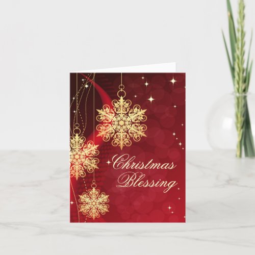 Christmas Blessing Numbers 624_26 Bible Verse Holiday Card