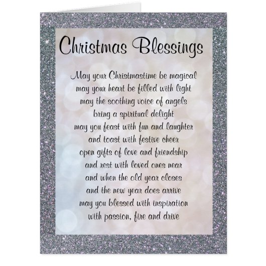 Christmas Blessings Cards (Front)