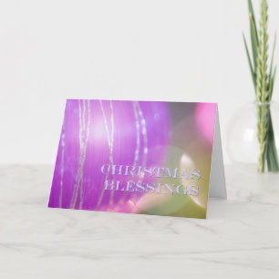 Christmas blessings Christmas greetings Holiday Card