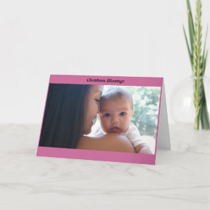 Christmas Blessings Holiday Card
