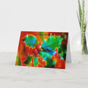 Christmas Blessings Holiday Card