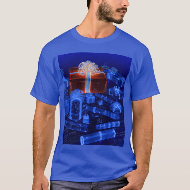 Christmas Blueprint Christmas Presents Blueprint g T-Shirt (Front)
