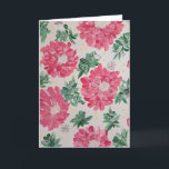 Christmas Bonanza Floral Note Card<br><div class="desc">Hand Painted Acrylic Artwork.</div>