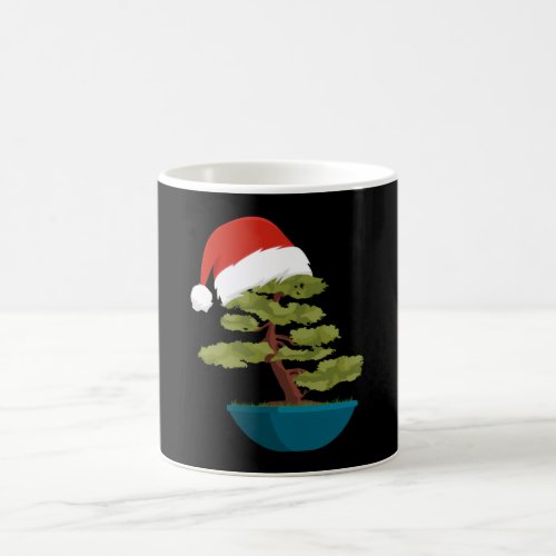 Christmas Bonsai Tree Gift Coffee Mug