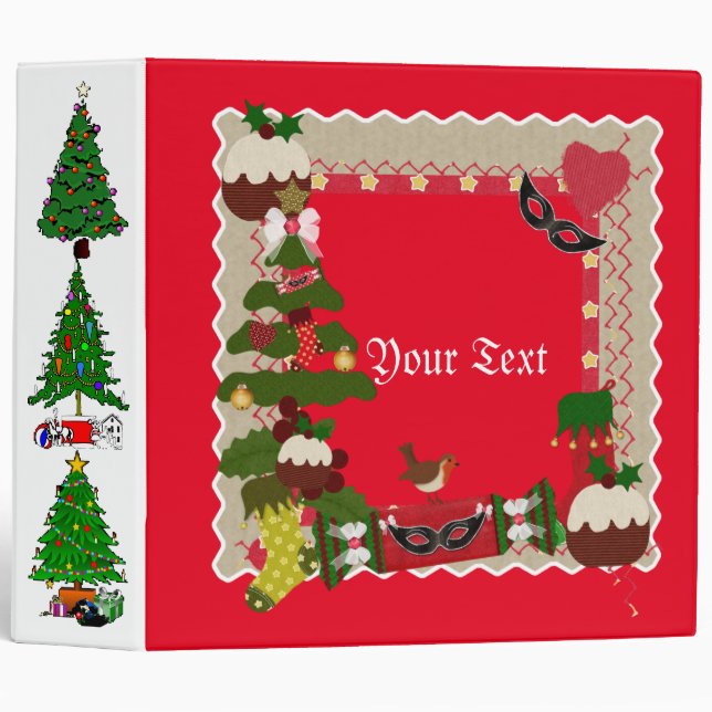 Christmas Book Binder (Front/Spine)