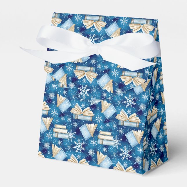 Christmas Books Favor Boxes (Front Side)