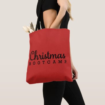 Christmas Bootcamp Tote Bag Christmas Bootcamp Tote Bag