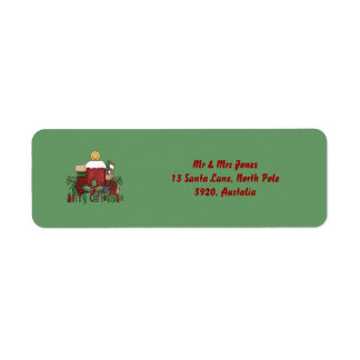 Christmas Boots, Label