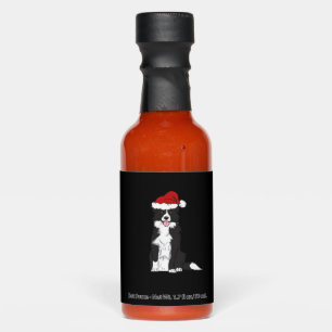 Christmas Border Collie Classic T-Shirt Hot Sauces