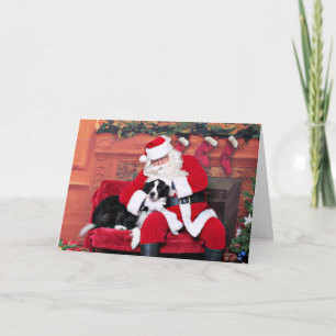 Christmas - Border Collie - Flip Holiday Card