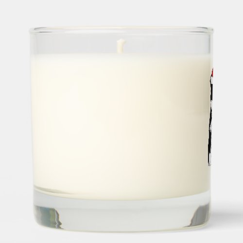 Christmas Border Collie   Scented Candle