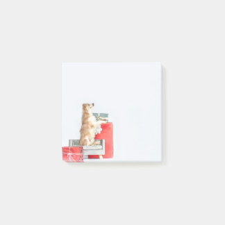 Christmas Border Collie Welpe Post-it Notes