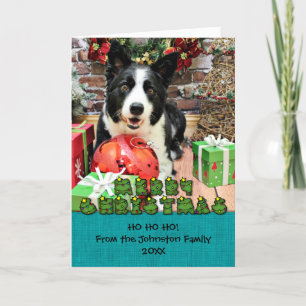 Christmas - Border Collie - Yaeger Holiday Card