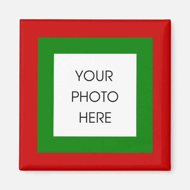 Christmas Border Magnet (Front)