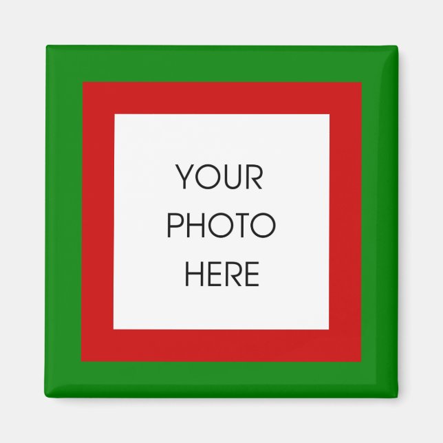 Christmas Border Magnet (Front)