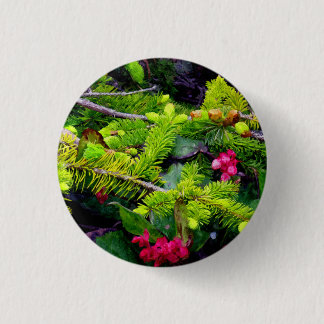 Christmas Bough Button