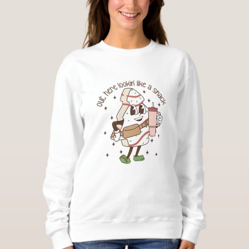 Christmas Bougie Stanley Tumbler Inspired Belt Bag Sweatshirt