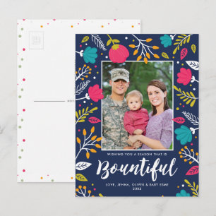 Christmas Bounty Holiday Postcard