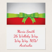 Christmas bow (Front & Back)