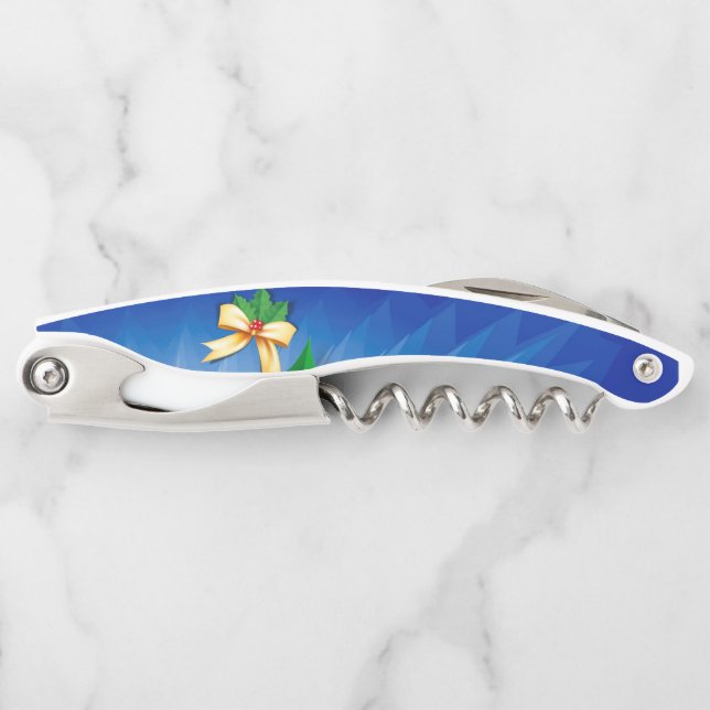 Christmas Bow Waiter's Corkscrew (Front)