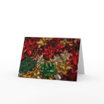 Christmas Bows Colorful Festive Holiday Card