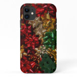 Christmas Bows Colorful Festive Holiday iPhone 11 Case