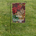 Christmas Bows Colorful Festive Holiday Garden Flag