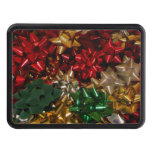 Christmas Bows Colorful Festive Holiday Hitch Cover