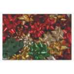 Christmas Bows Colorful Festive Holiday Tissue Paper
