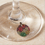 Christmas Bows Colorful Festive Holiday Wine Charm