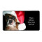 Christmas Boxer Dog Shipping Label