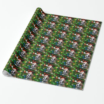 Christmas Boxer Wrapping Paper by deemac2 at Zazzle