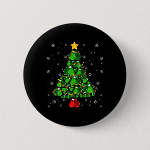 Christmas Boxing Srts Lover Xmas Tree Lights Paj T Button
