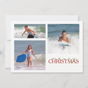 Christmas Branch MULTI Double Sided Photo Card